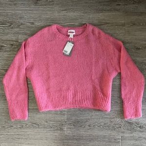 NWT H&M bubblegum pink wool sweater size medium